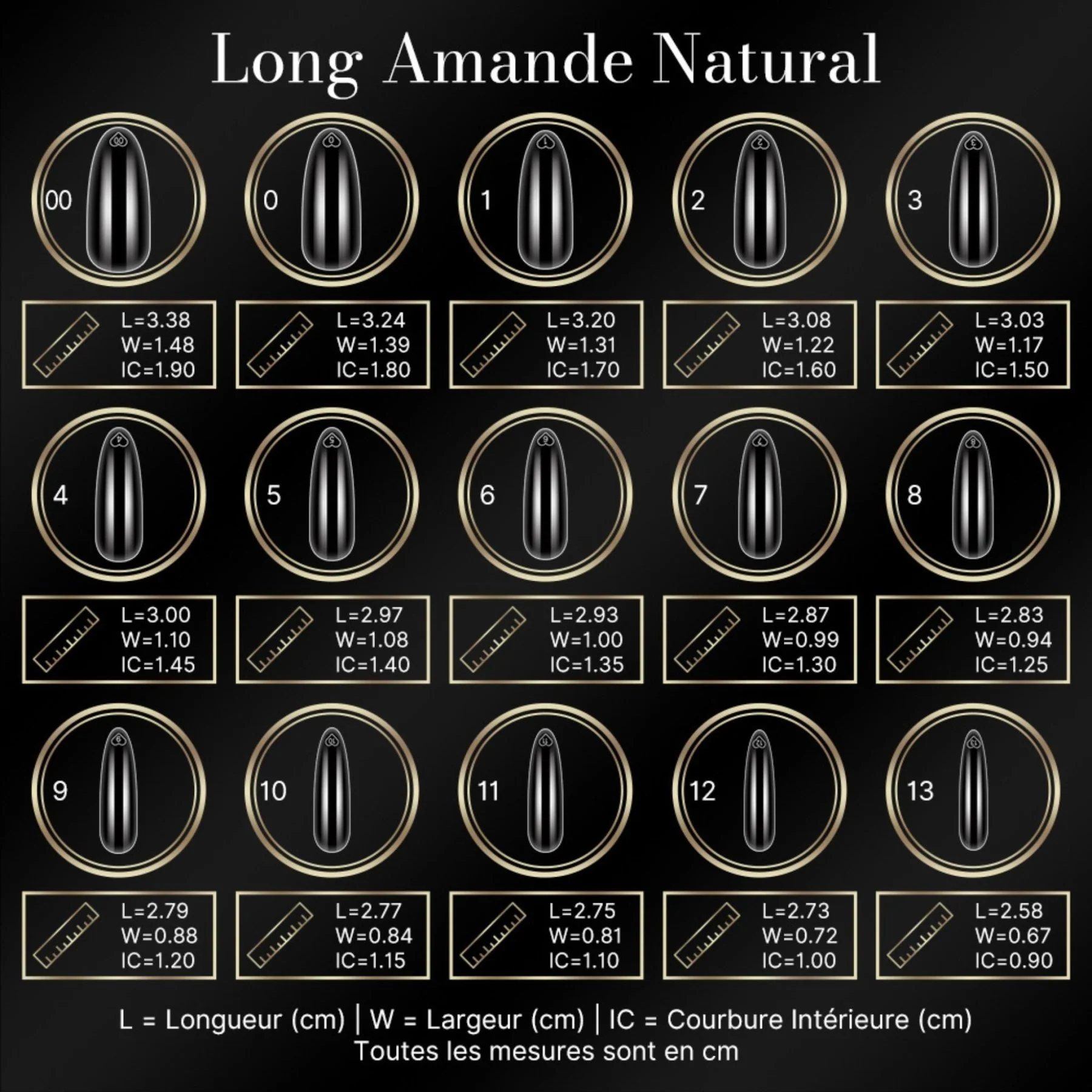 cap's nails long amande natural - Capsules américaine - Image 6