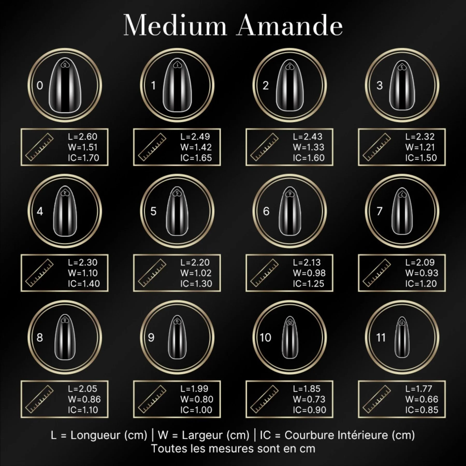 cap's nails medium amande - Capsules américaine - Image 4