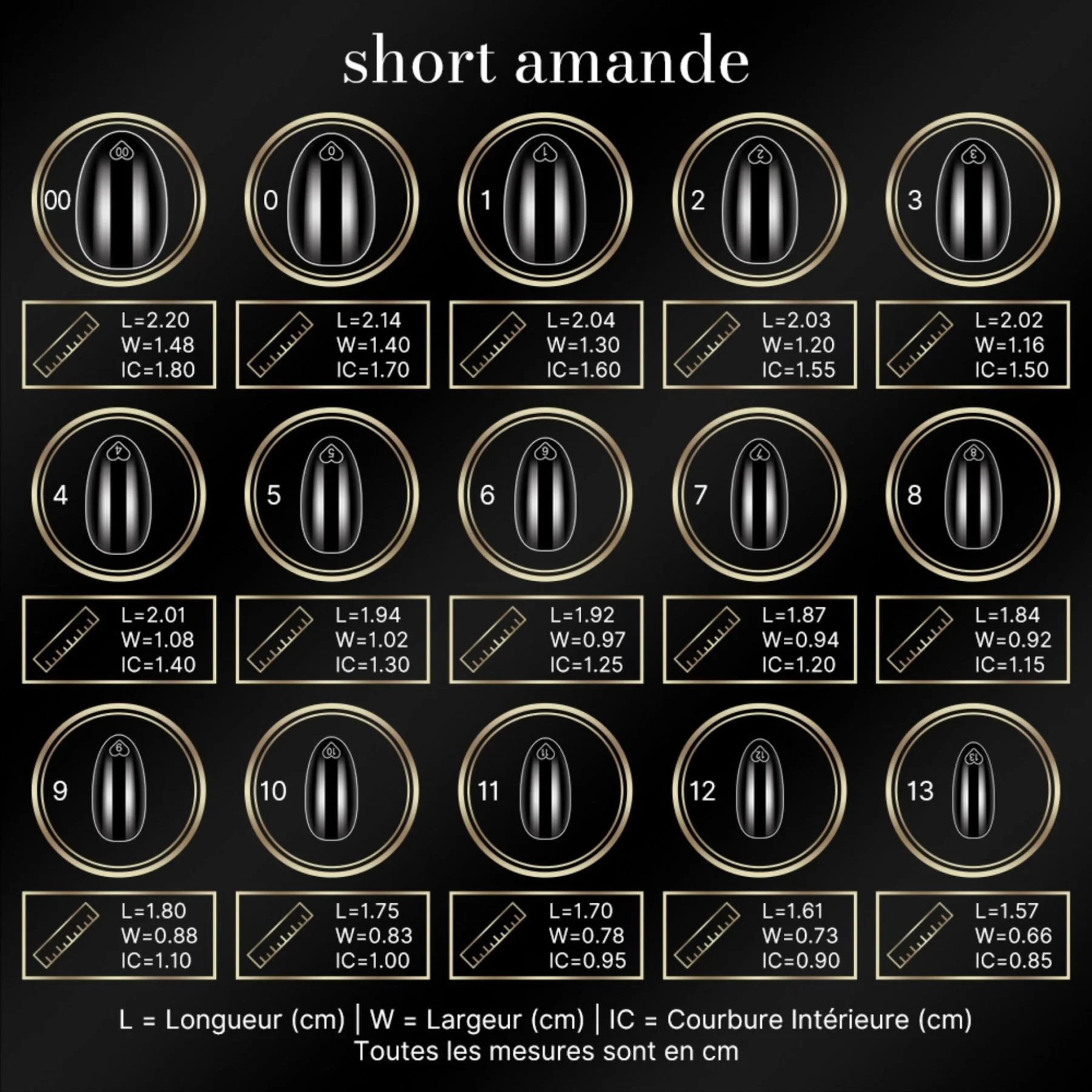 cap's nails short amande - Capsules américaine - Image 5