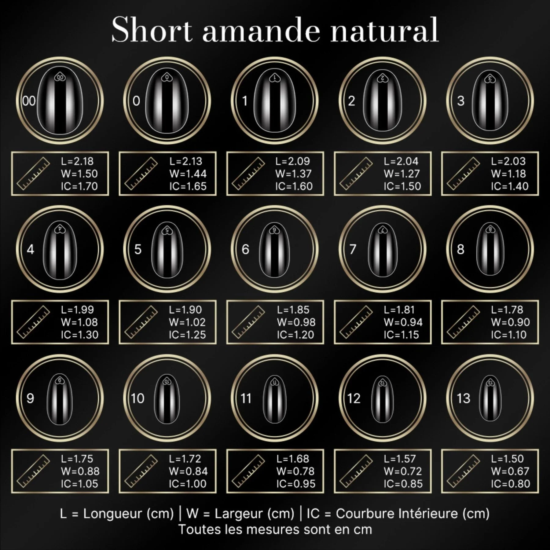 cap's nails short amande natural - Capsules américaine - Image 5