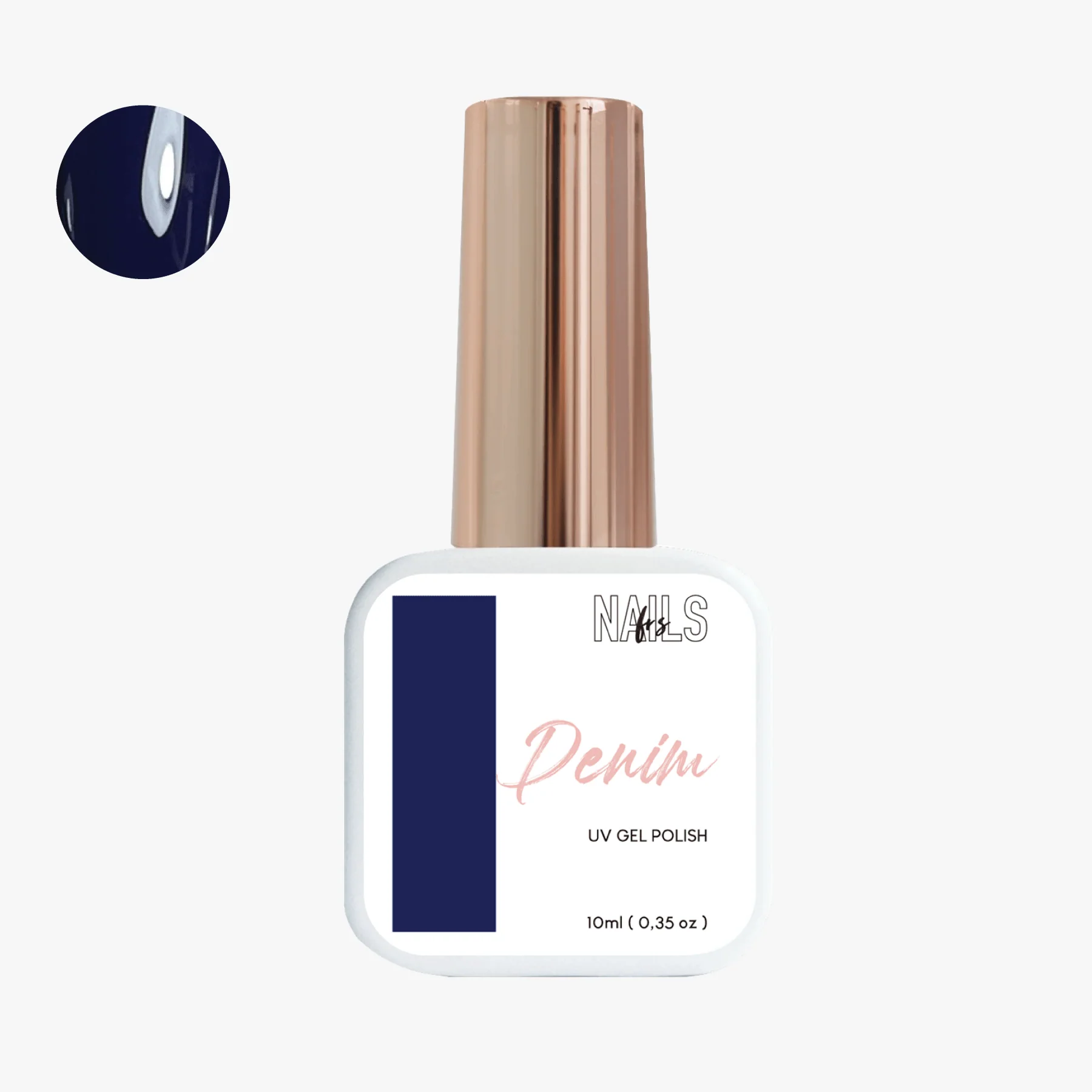 Gel polish Denim