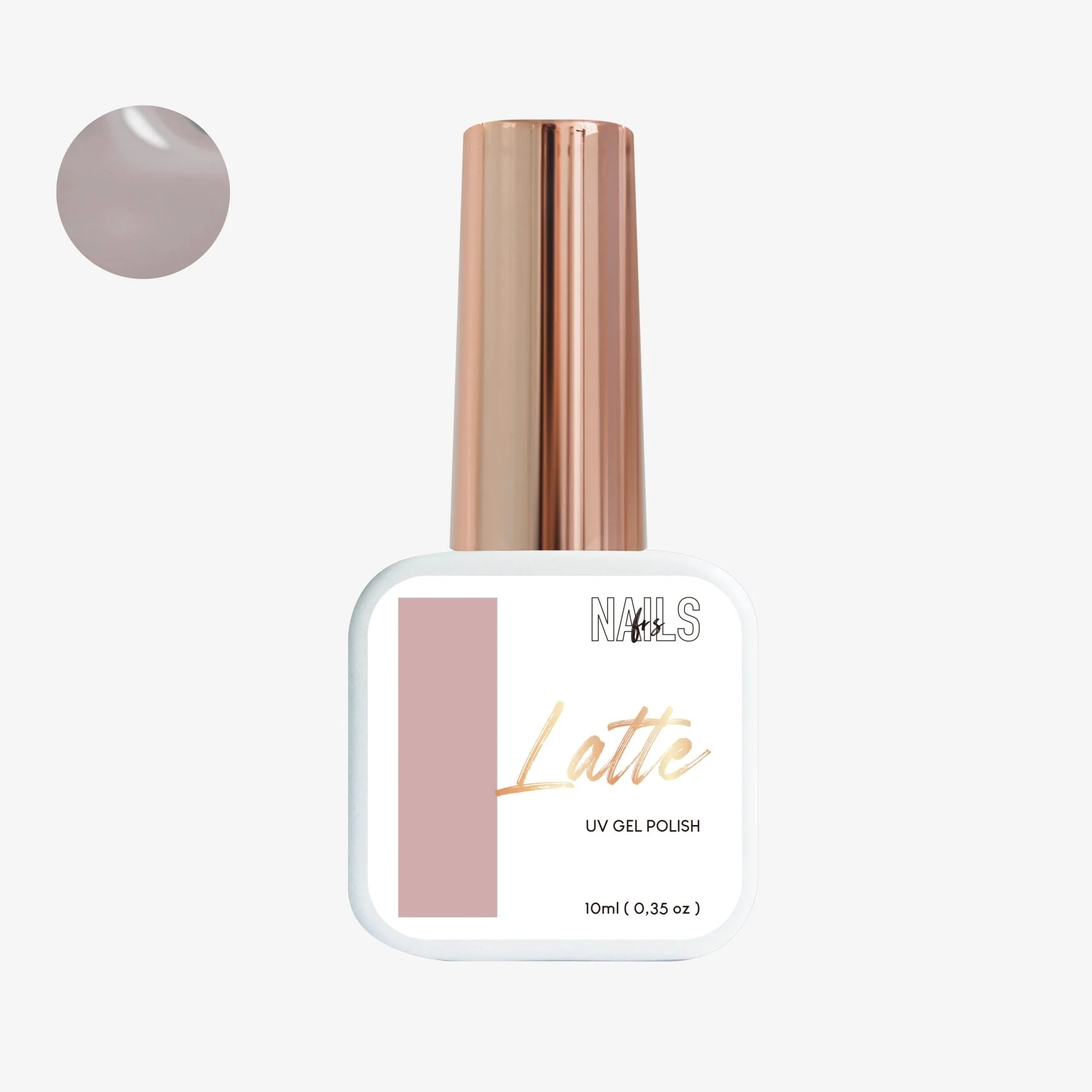Gel polish latte