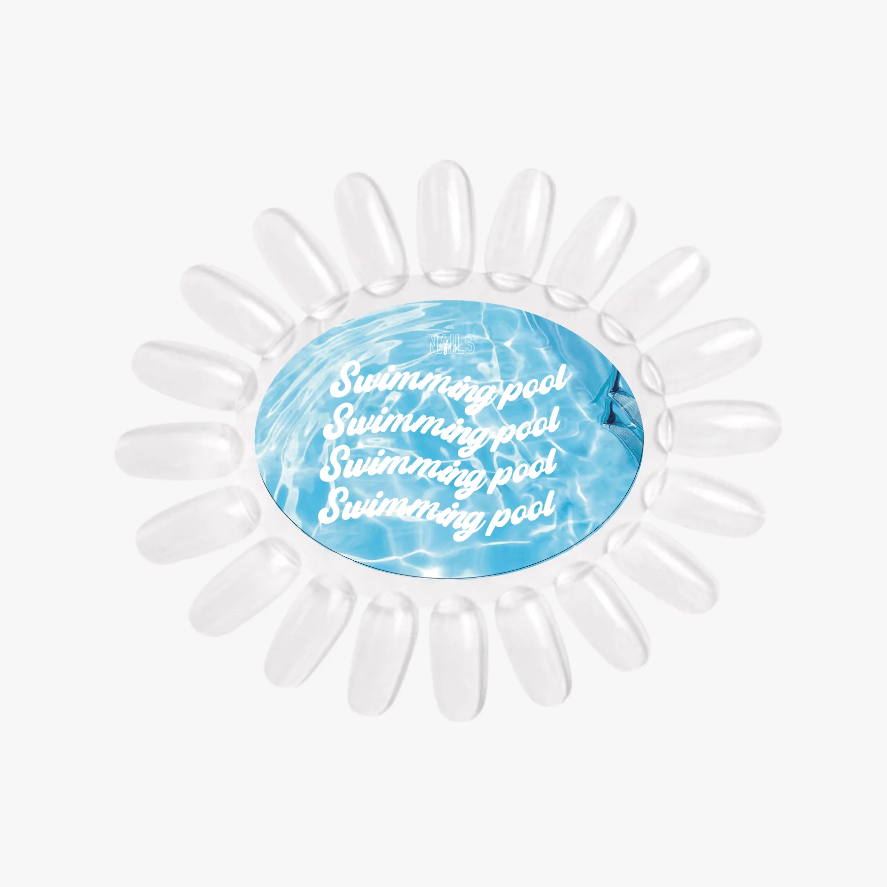 Nuancier rond Swimming pool