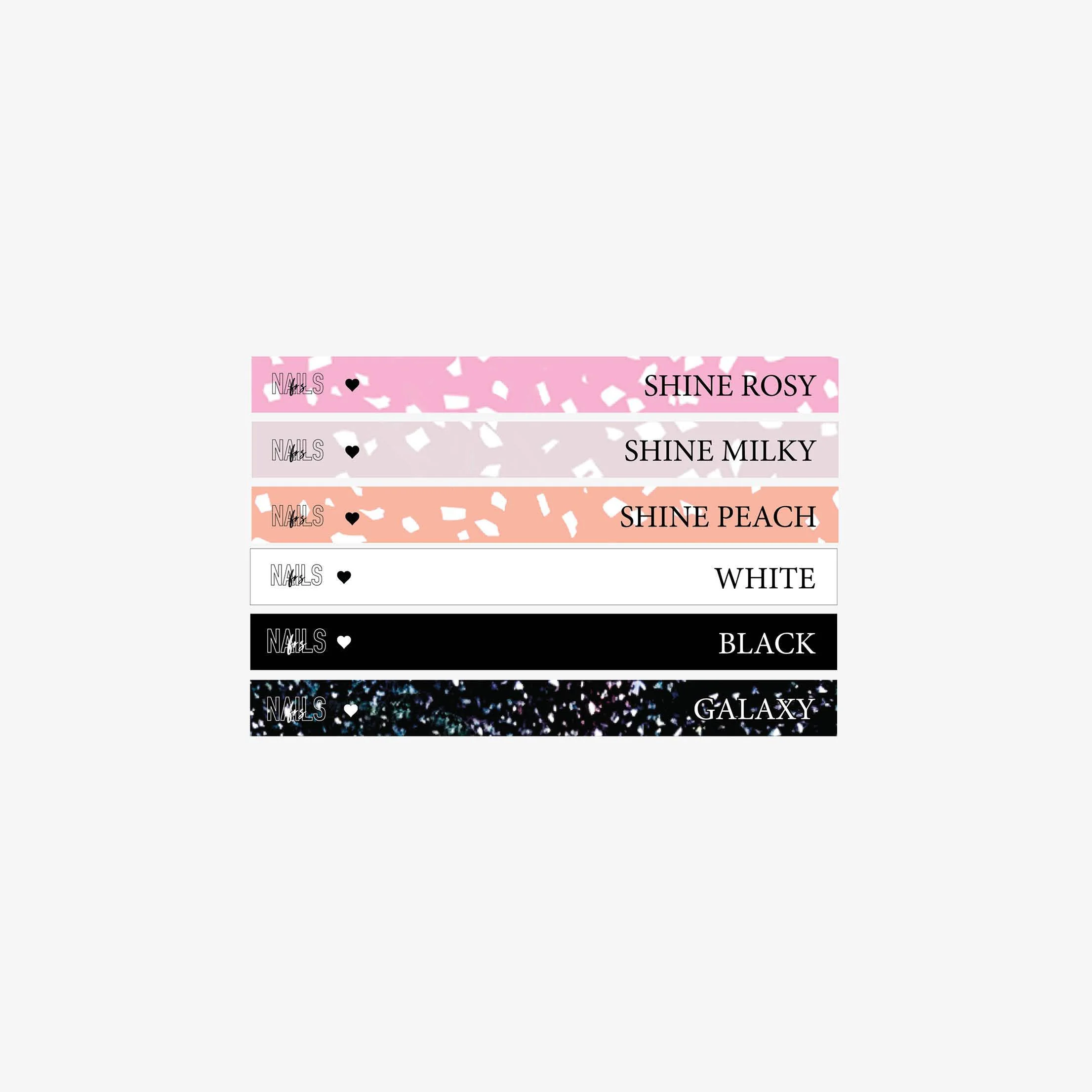 Stickers Nuancier Vernis Semi-Permanent - Présentoir Gel Polish NAILS FRS - Image 20
