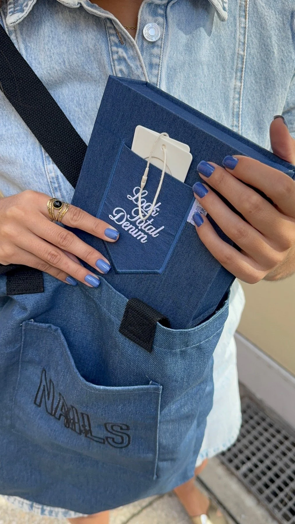 Tote bag Total Look Denim - Image 3